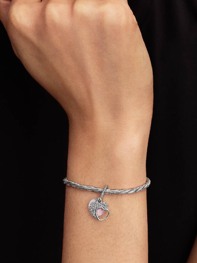 Beautiful Mother Doppelter Charm-Anhänger Sterling-Silber Zweitbild