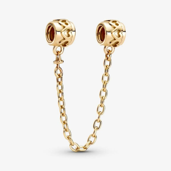 759519C00 Komfortkette Herzen 14k Gelbgold