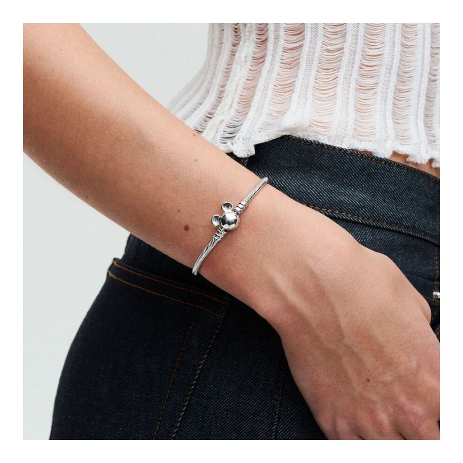 Gliederarmband Moments Micky Maus Verschluss Silber Zweitbild