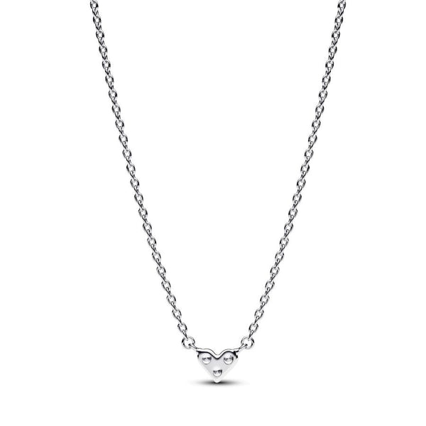393014C01 Collier-Halskette Drei Sterne Herz Zirkonia Silber 45 cm