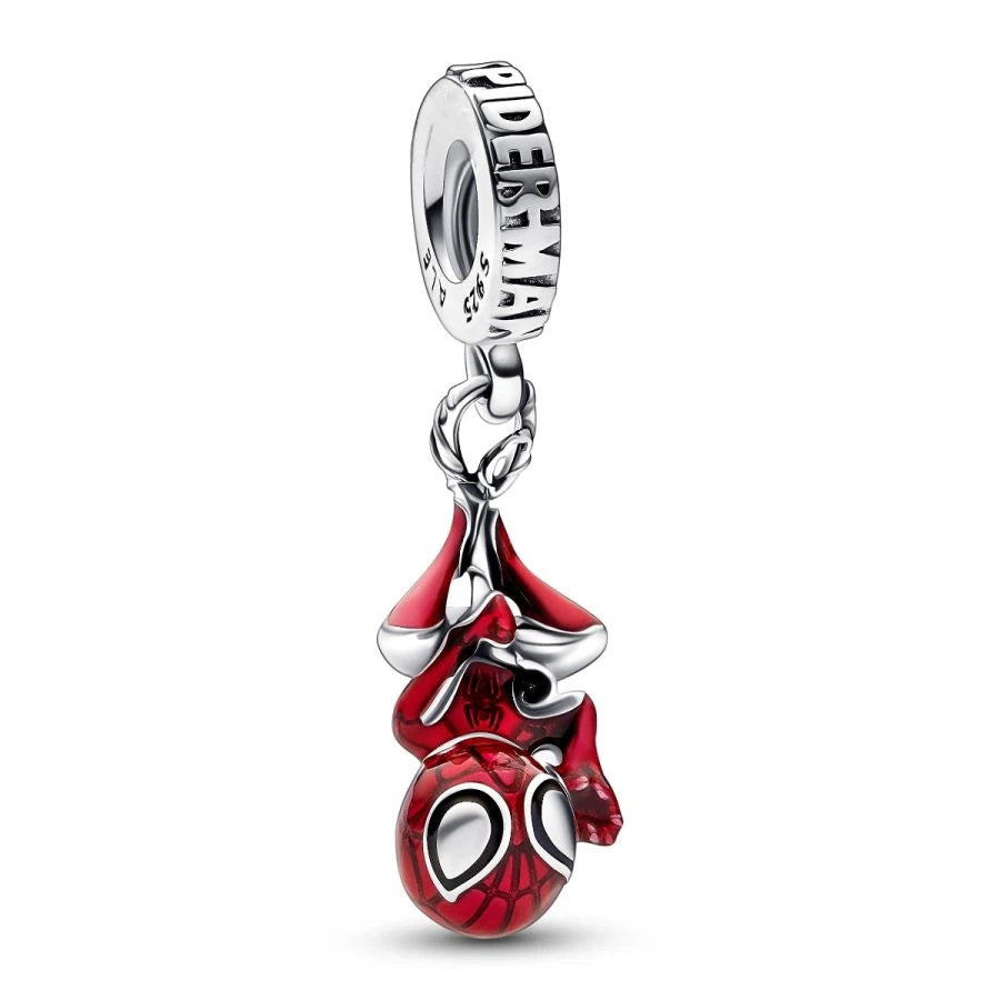 Charm-Anhänger Hängender Spider-Man Sterling-Silber Hauptbild