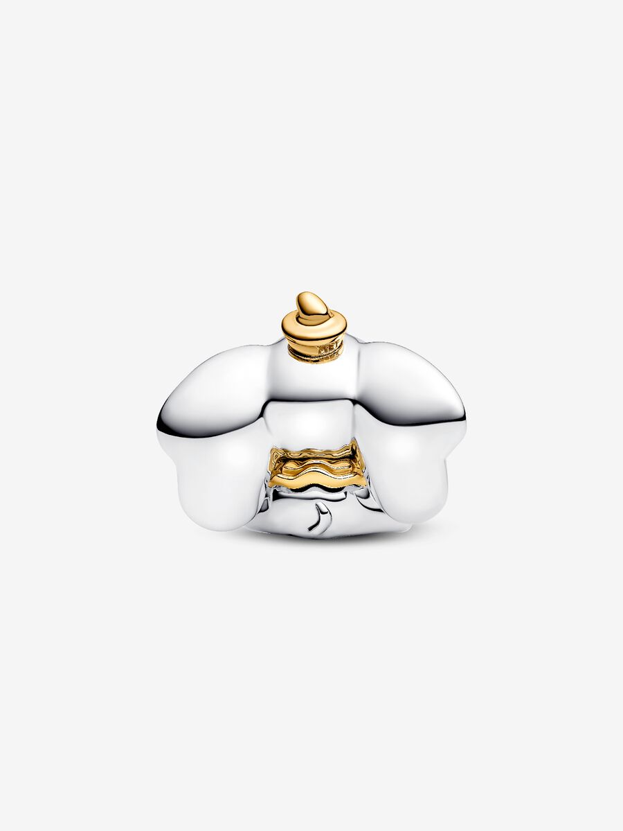 Dumbo Charm Sterling-Silber, 14 Karat Vergoldung