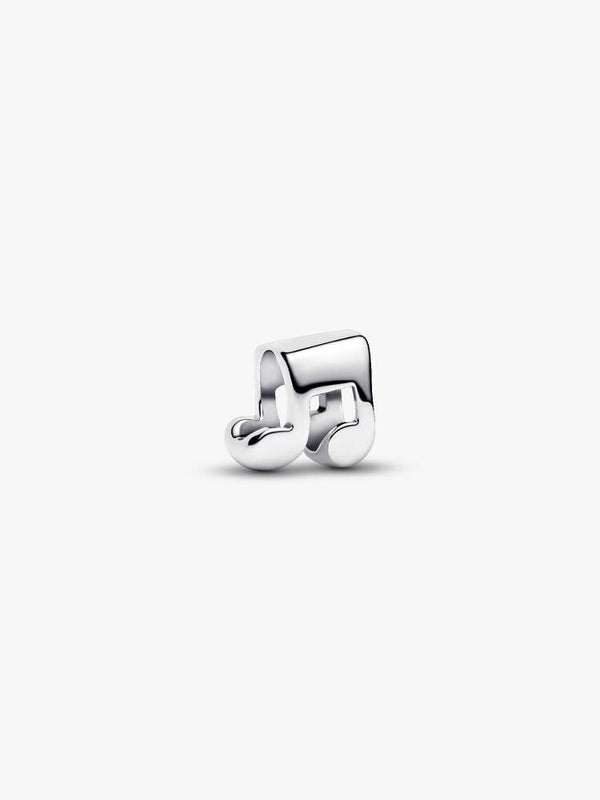 Musiknote Mini-Charm Sterling-Silber
