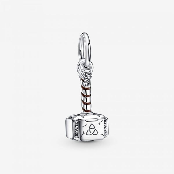 Charm-Anhänger The Avengers Thors Hammer Silber