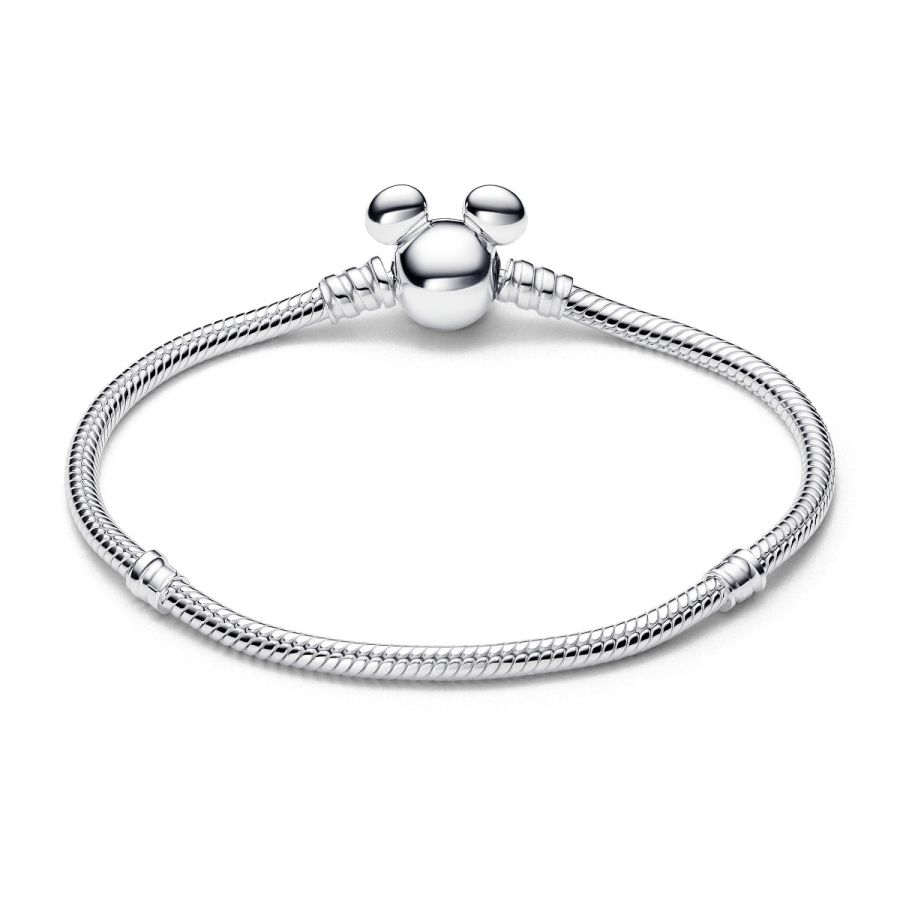 Gliederarmband Moments Micky Maus Verschluss Silber