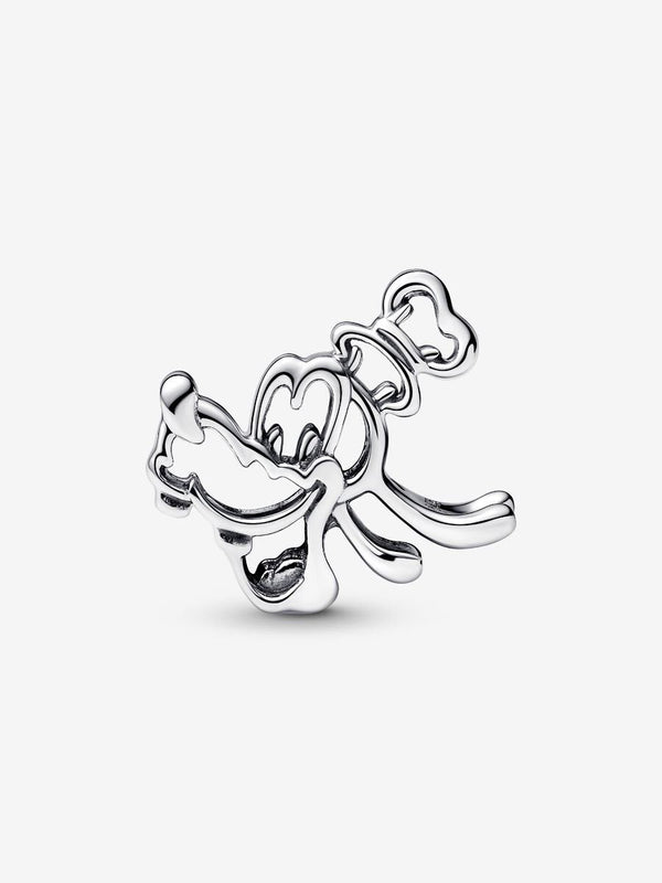 Goofy Offen gearbeiteter Charm Sterling-Silber