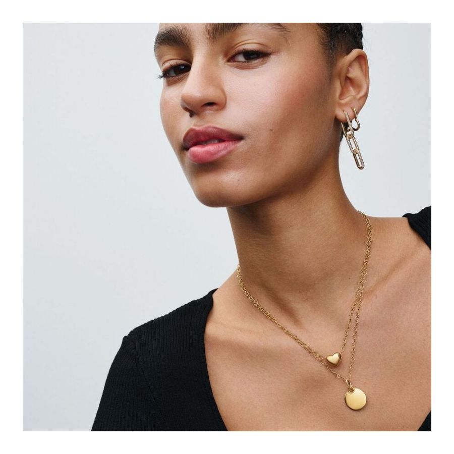 Charm Be Love Gravierbares Herz Vergoldet