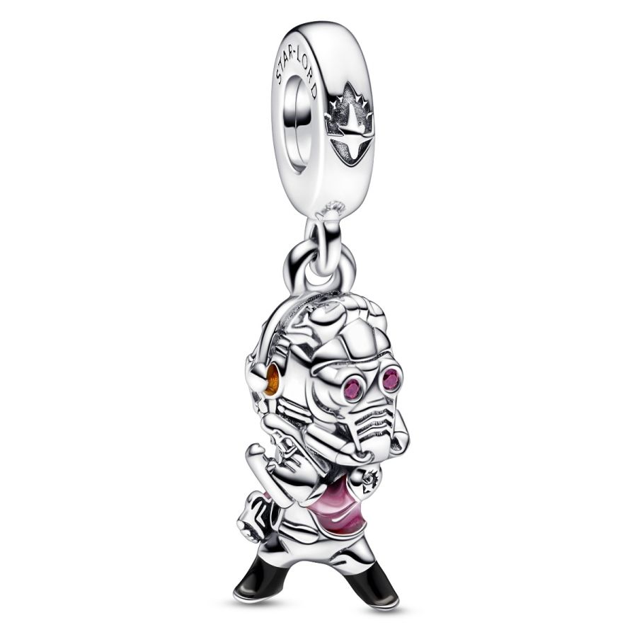 Charm-Anhänger Guardians Of The Galaxy Star-Lord Silber Hauptbild