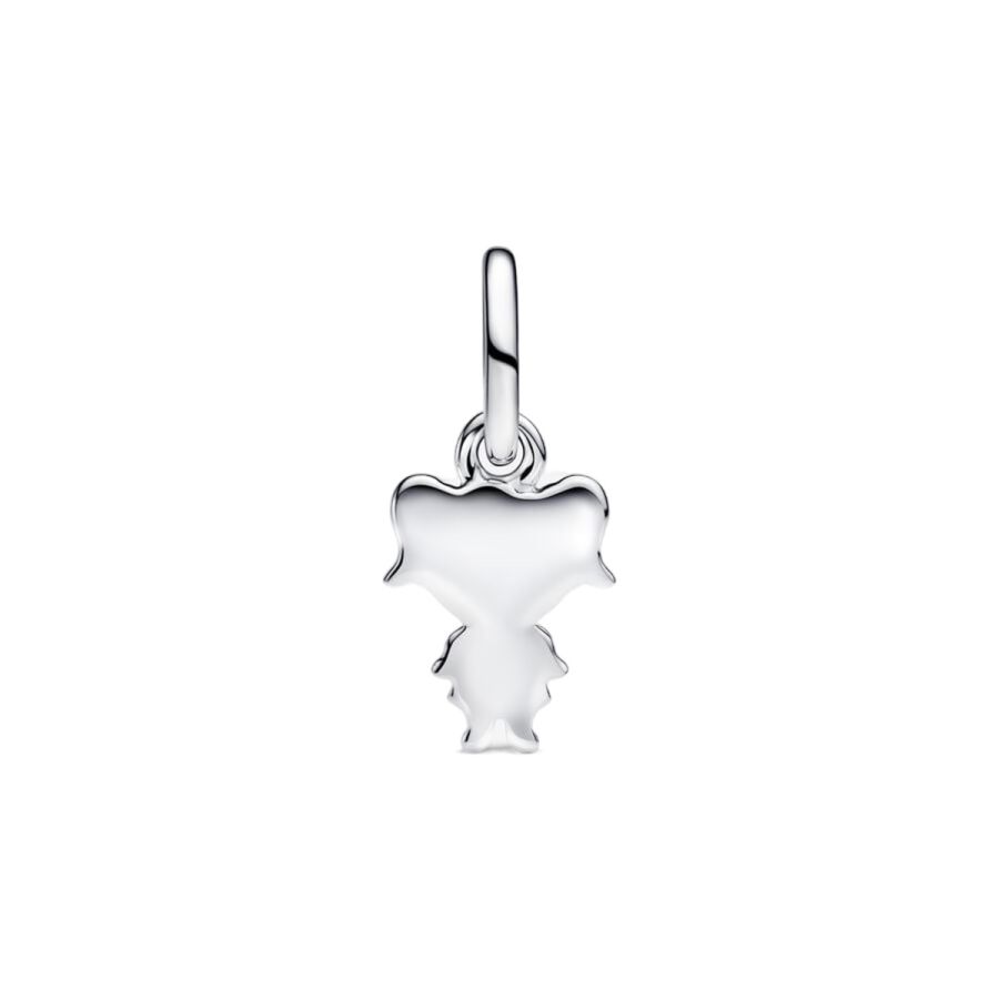 Charm-Anhänger Happy Girl Sterling Silber