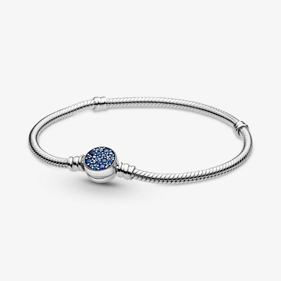 Armband Moments Funkelndem Blauem Verschluss Hauptbild