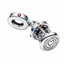 Charm-Anhänger Drehendes Karussell Sterling-Silber