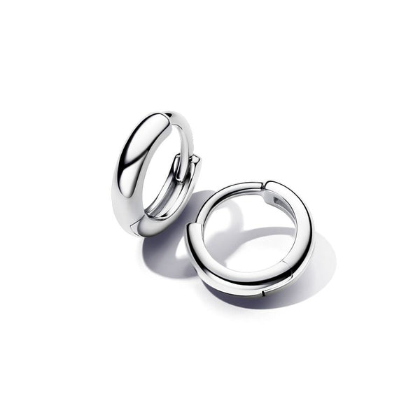 Essence Ohrringe Huggie-Kreolen Silber 11 mm