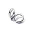 Essence Ohrringe Huggie-Kreolen Silber 11 mm