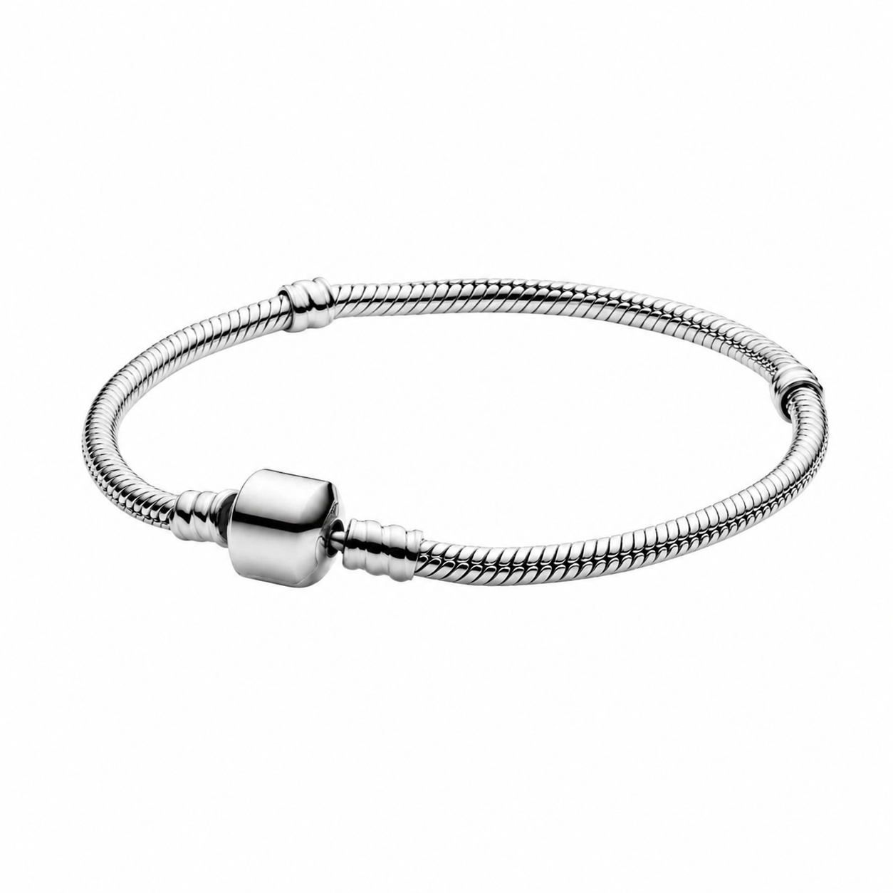 Schlangen-Gliederarmband Moments Sterling-Silber Hauptbild