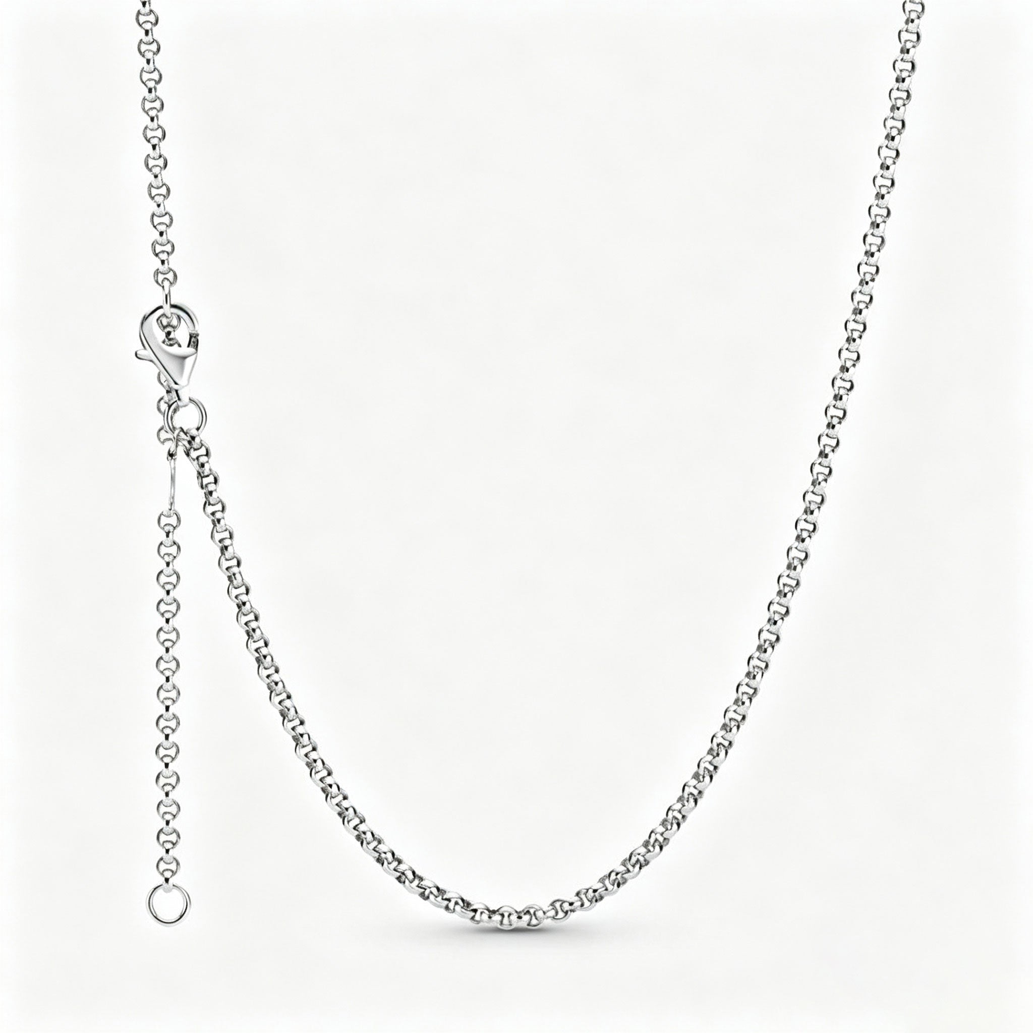 399260C00 Halskette Rolokette Sterling-Silber 60 cm Hauptbild