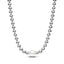 393176C01 Halskette Collier Süßwasserzuchtperle Silber