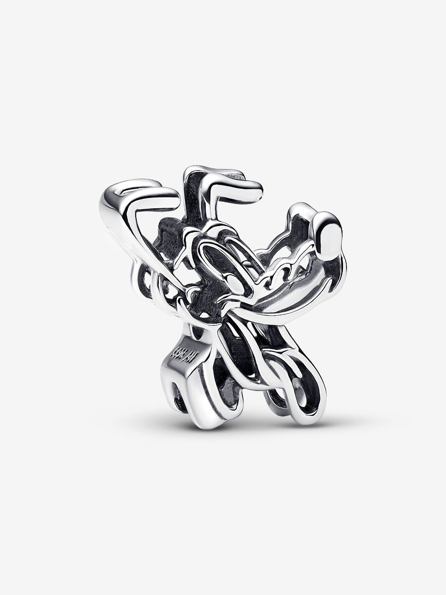 Pluto Offen gearbeiteter Charm Sterling-Silber Hauptbild
